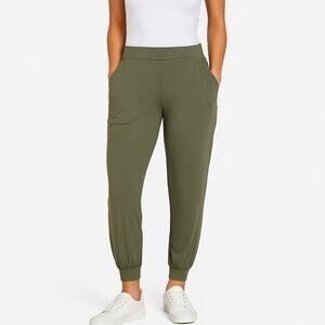 Lisa Rinna Collection Olive Green Jogger Pants Womens XSP Casual Pockets Yoga